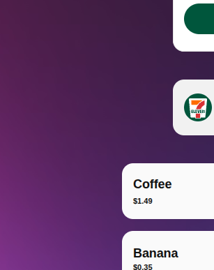 Redesigned modular home screen with fuel price module