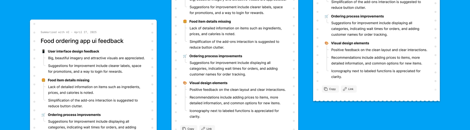 Workshop findings document
